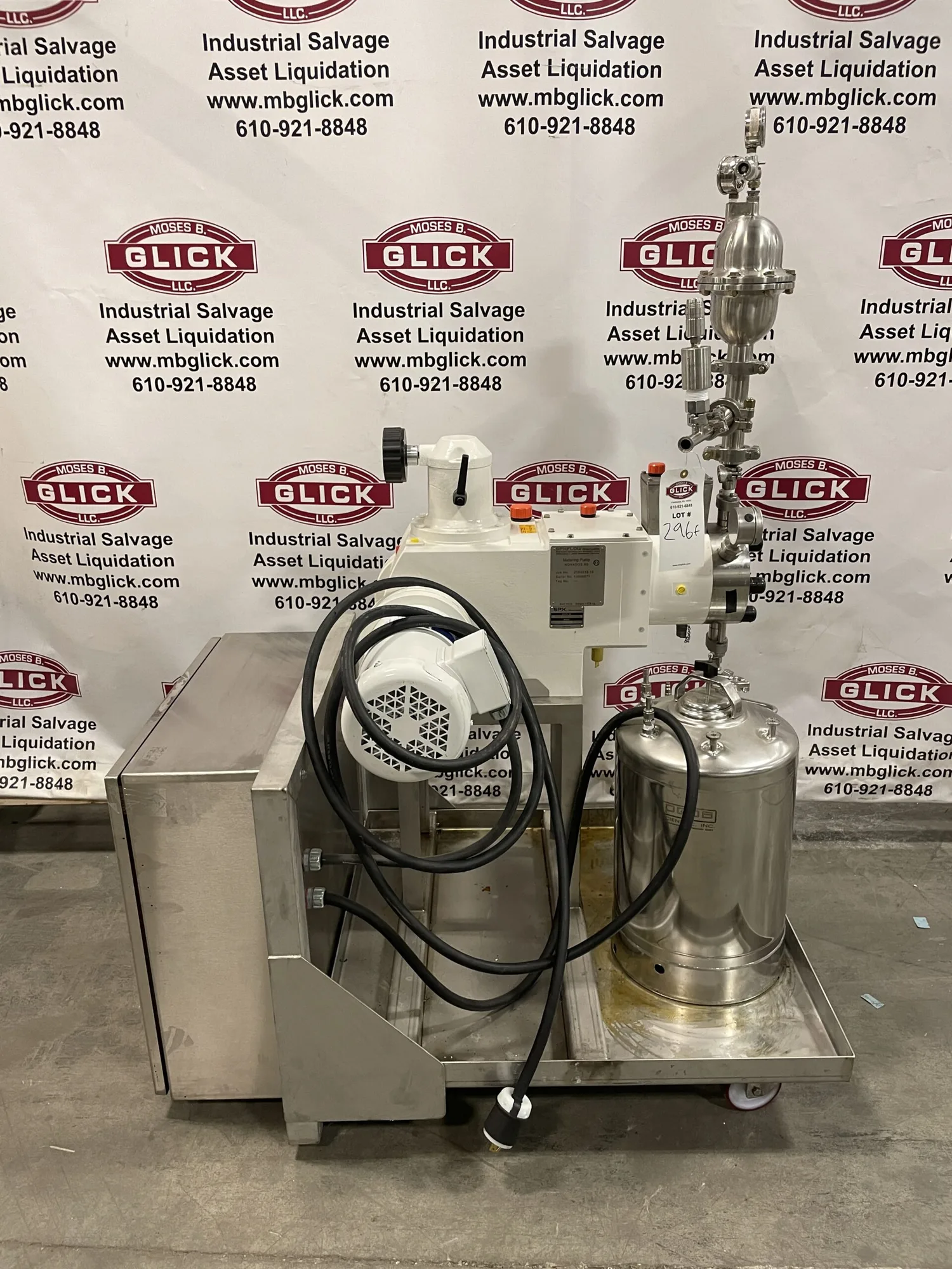 Bran Lubbe SPX Flow NOVADOS H3 Metering Pump 3hp