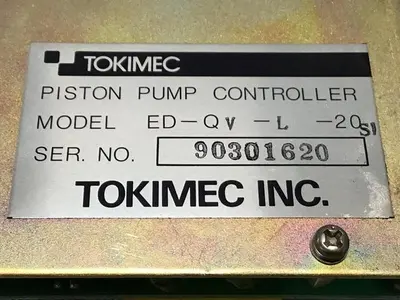USED TOKIMEC ED-QV-L-20S1