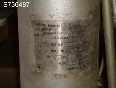 Compressor, Air Dryer, Oriad, Mdl 25EA-4, 60 CFM, 90 PSI, #S736487