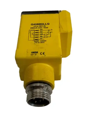 USED BANNER ENGINEERING Q45BB6LLQ PHOTOELECTRIC SENSOR