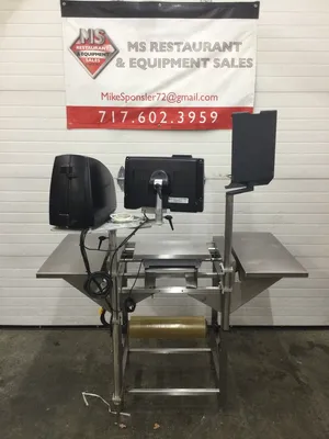 Hobart HWS-4 W/ Access Printer CPU Deli Grocery Scale EPCP-3WM & EPP-3 Working