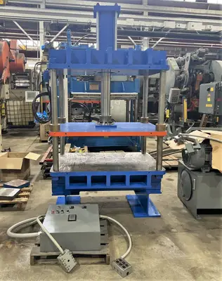 100 Ton Custom Press • Used Custom 4-Column Press