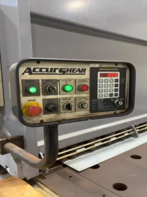 Used 2001 ACCURPRESS 862512 Power Squaring Shears (Inch) Ohio US | HGR 24 #901074