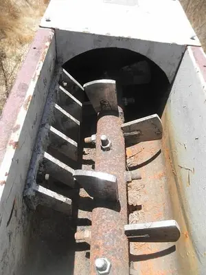 Turbo Separator,  12" x 6', Carbon Steel, 15 kW Gearmotor #4253088