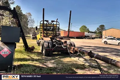 Used 1974 NABO 35 FOOT Forestry Trailers Texas US | Proxy Equipment #1385114