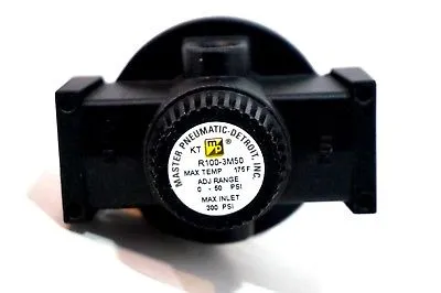 NEW MASTER PNEUMATIC R100-3M50 REGULATOR 3/8" R1003M50
