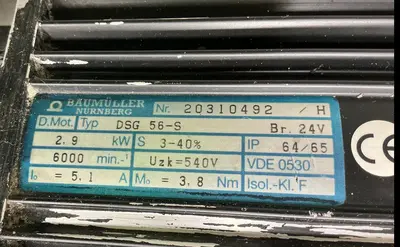 USED BAUMULLER DSG 56-S
