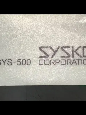 USED SYSCO SYS-500