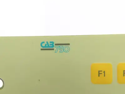 Schenck CAB 750 Face Plate with Keypad Operator Station & AECV700 Circuit Board
