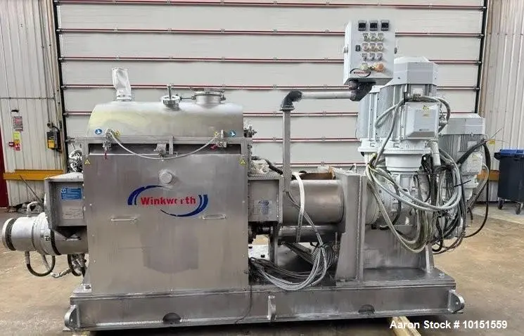 Used WINKWORTH ZX500-6 Double Arm Mixer Extruders Illinois US | Aaron Equipment #180214