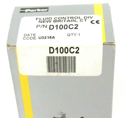 NEW SEALED PARKER D100C2 SOLENOID VALVE