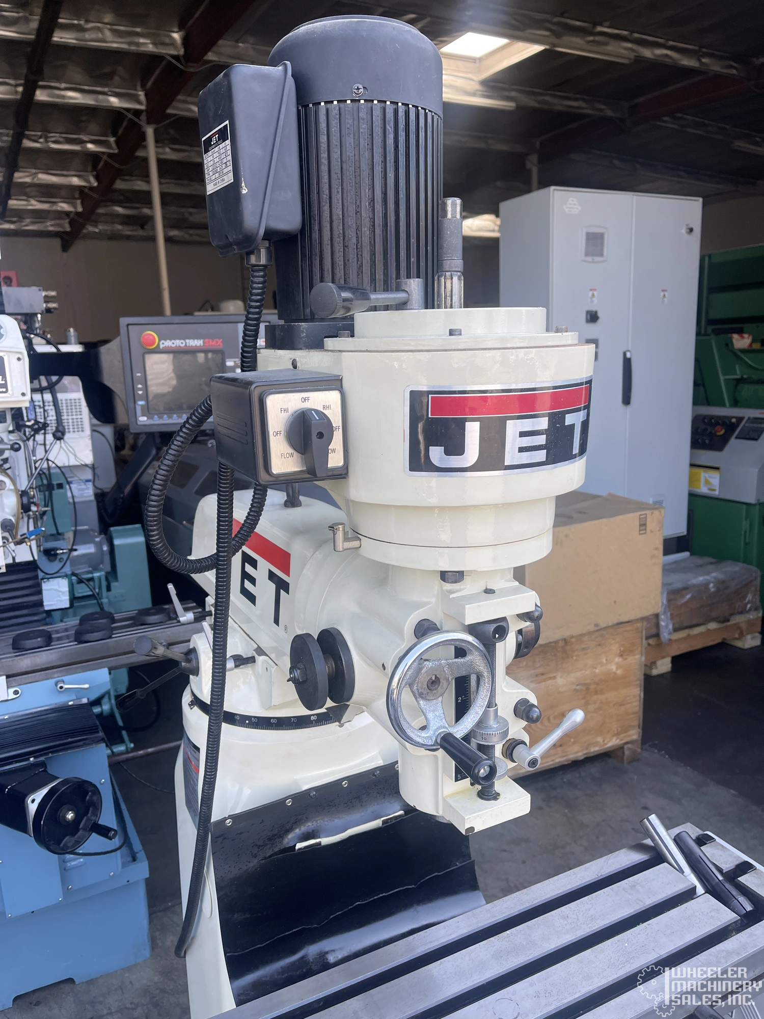Used JET JVM-836-3 MILLING MACHINES, VERTICAL 7319 | Wheeler
