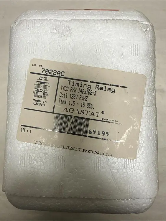 Used AGASTAT 1423162-5 Miscellaneous Equipment (Electrical & Power) | Surplus Asset Holdings #1202760