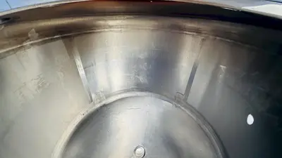 USED 1994 INOX S.S. V-BOTTOM STORAGE TANKS