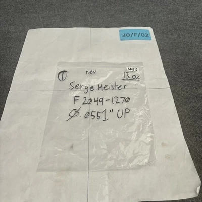 New | in-Stock Serge Meister F20-49-12.70 Misc Industrial Equipment California US | Davliegogo LLC #1710056