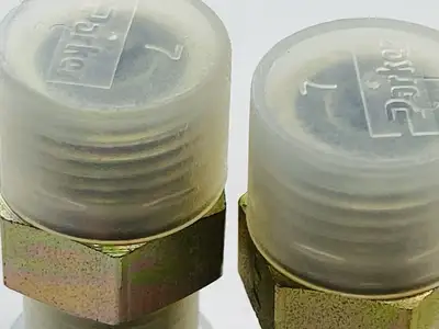 6 F5OLO-S | Parker  Seal-Lok O-Ring Face Seal Tube Fitting 3/8" x 1/2-20" LOT OF 2 - New Other