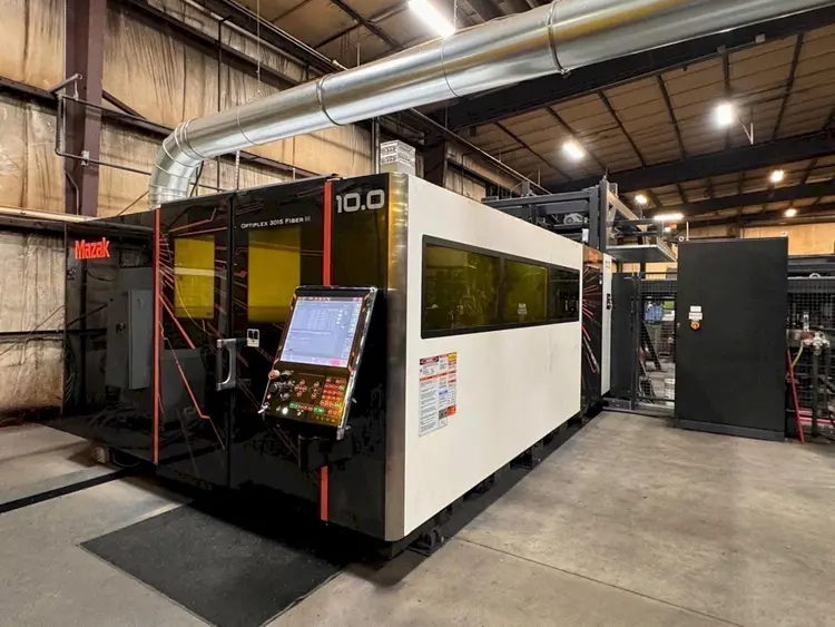 Used 2022 MAZAK OPTIPLEX 3015 FIBER III Laser Cutters Illinois US | Machine Factory Outlet #1262950
