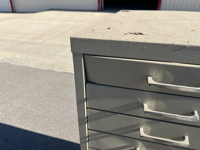 USED SAFCO METAL STORAGE CABINETS
