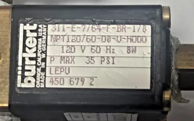 USED Burkert 4654654645555