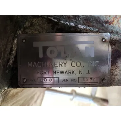 Used Stainless Steel Sanitary Insulated Slant bottom Liquid Tank  - 500 Gallon
