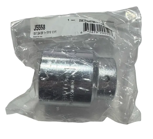 Proto 3/4" Drive 1-13/16" Socket 12 Point Satin Finish USA Made J5558