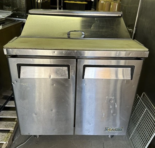 174-0006 Turbo Air MST-36 36” Refrigerated Prep Table