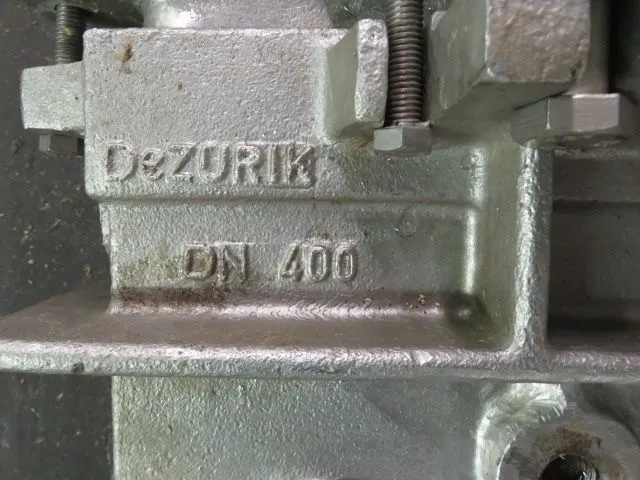 Dezurik 16" Knife Gate Valve Hand Wheel Operated