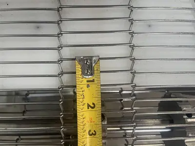3'L Wire Mesh Conveyor