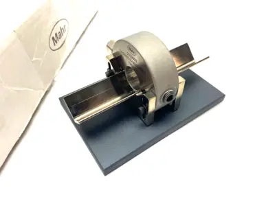 New | in-Stock MAHR DIMENSIONAIR 2-JET AIR RING GAUGE W/ GUIDE CHUTES & BASE PLATE Air Gages Michigan US | Maverick Industrial Sales #1122816
