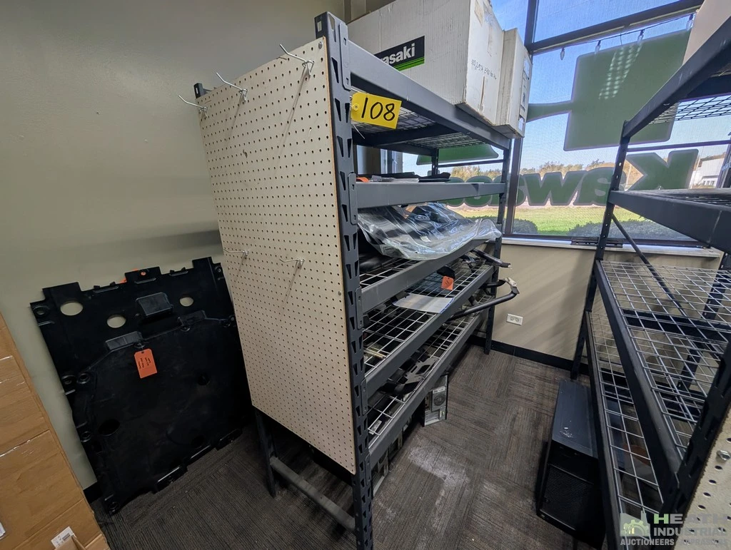 Used _UNKNOWN_ HD ADJUSTABLE SHELVING UNIT 77 IN X 26 IN X 6 FT Racks/Shelving Illinois US | Heath Industrial Auction Services #1546865
