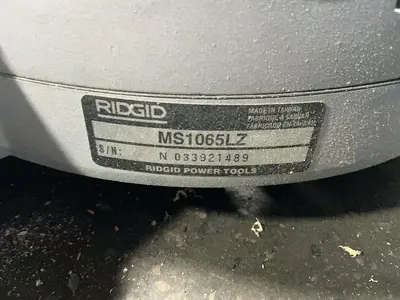 Used RIDGID MS1065LZ Miter Saws Ohio US | HGR 24 #1280483