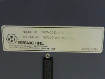 USED RESEARCH INC 8705-0031-006-33330-1100