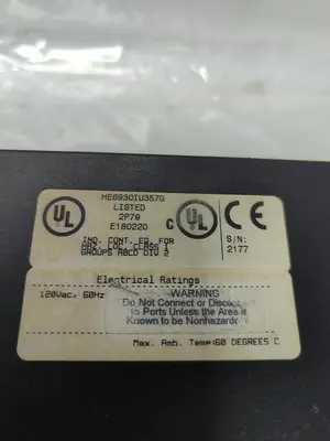 Used ELECTRIC HE6930IU357G Automation Control (HMI) | Surplus Asset Holdings #1227456