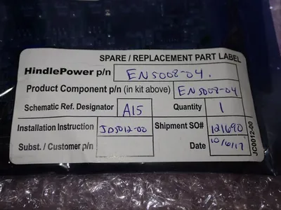 NEW HINDLE POWER EN500804