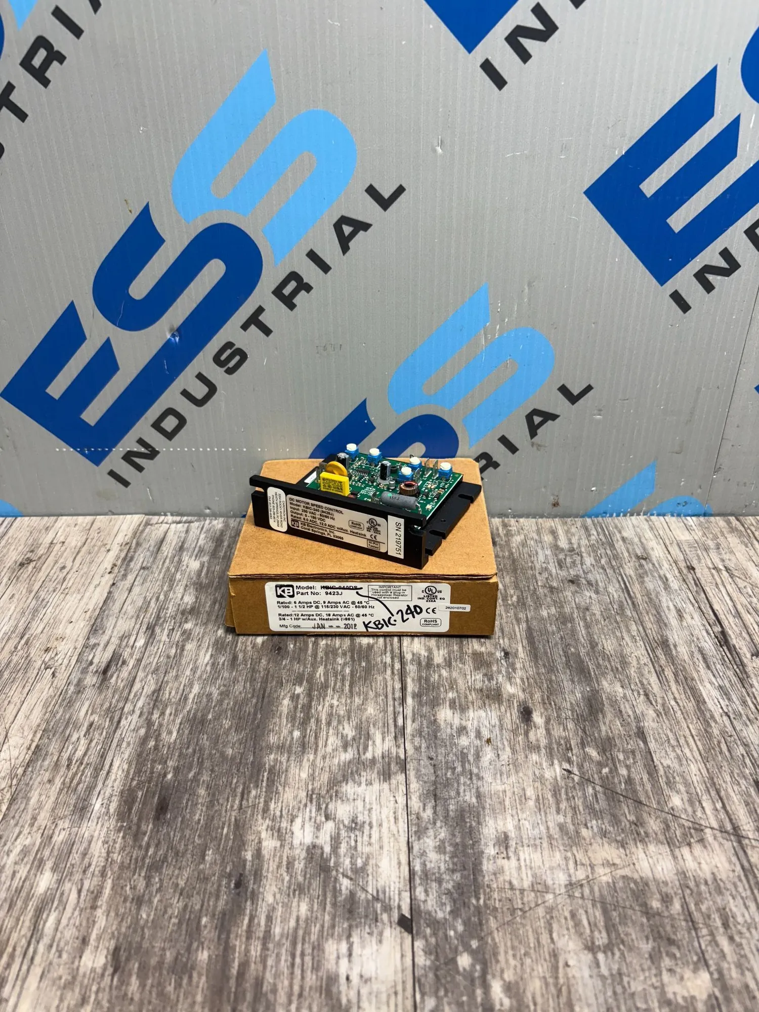 USED KB ELECTRONICS KBIC-240