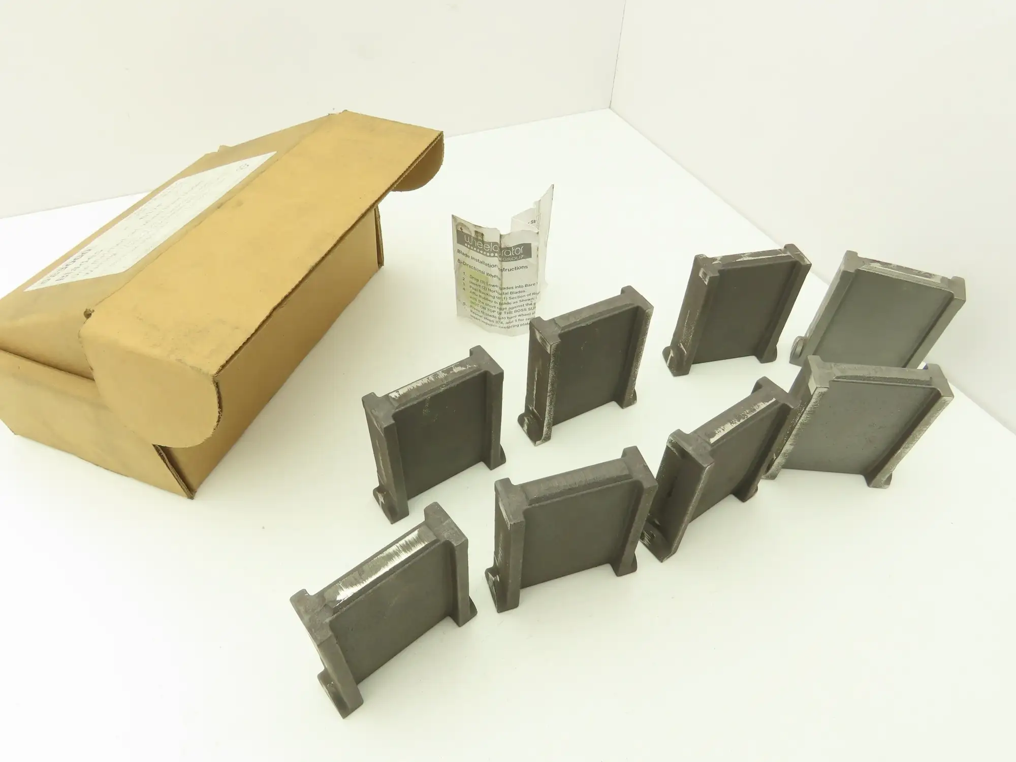 Wheelabrator 683000 Shot Blaster Wheel Blast Blades Matched Set of 8