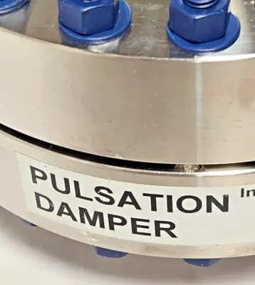 FlowGuard Pulsation Dampener FG 54207/01 FD-20-70-NTF-SS-A-1" NPT CoorsTek
