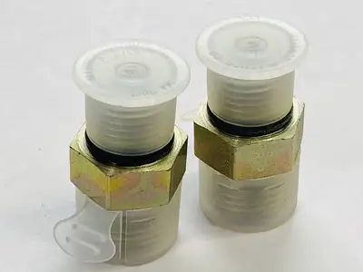 6 F5OLO-S | Parker  Seal-Lok O-Ring Face Seal Tube Fitting 3/8" x 1/2-20" LOT OF 2 - New Other
