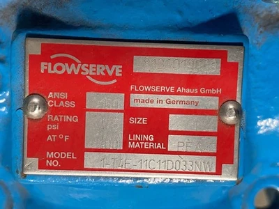 USED Flowserve Does Not Apply