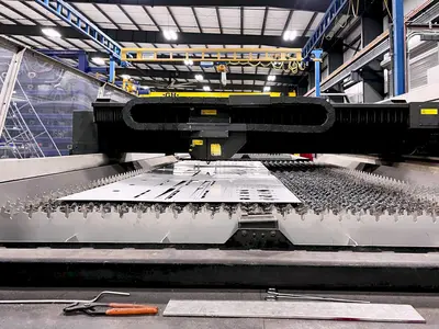 Used 2009 LVD AXEL 4020 Laser Cutters Illinois US | Machine Factory Outlet #1262852