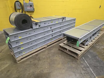Used HYTROL SLIDER BED BELT CONVEYOR Belt Conveyors Wisconsin US | Packer City Sales #1318499