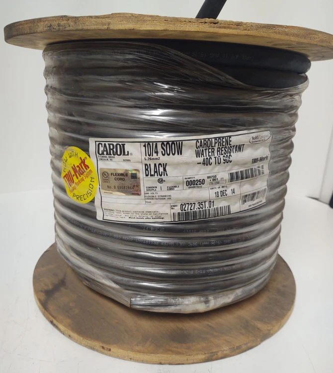 New | in-Stock Carol 10/4 SOOW Cable & Wire Kentucky US | Edwards Industrial Repair #1017575