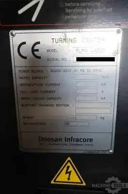 USED 2012 DOOSAN PUMA V400M