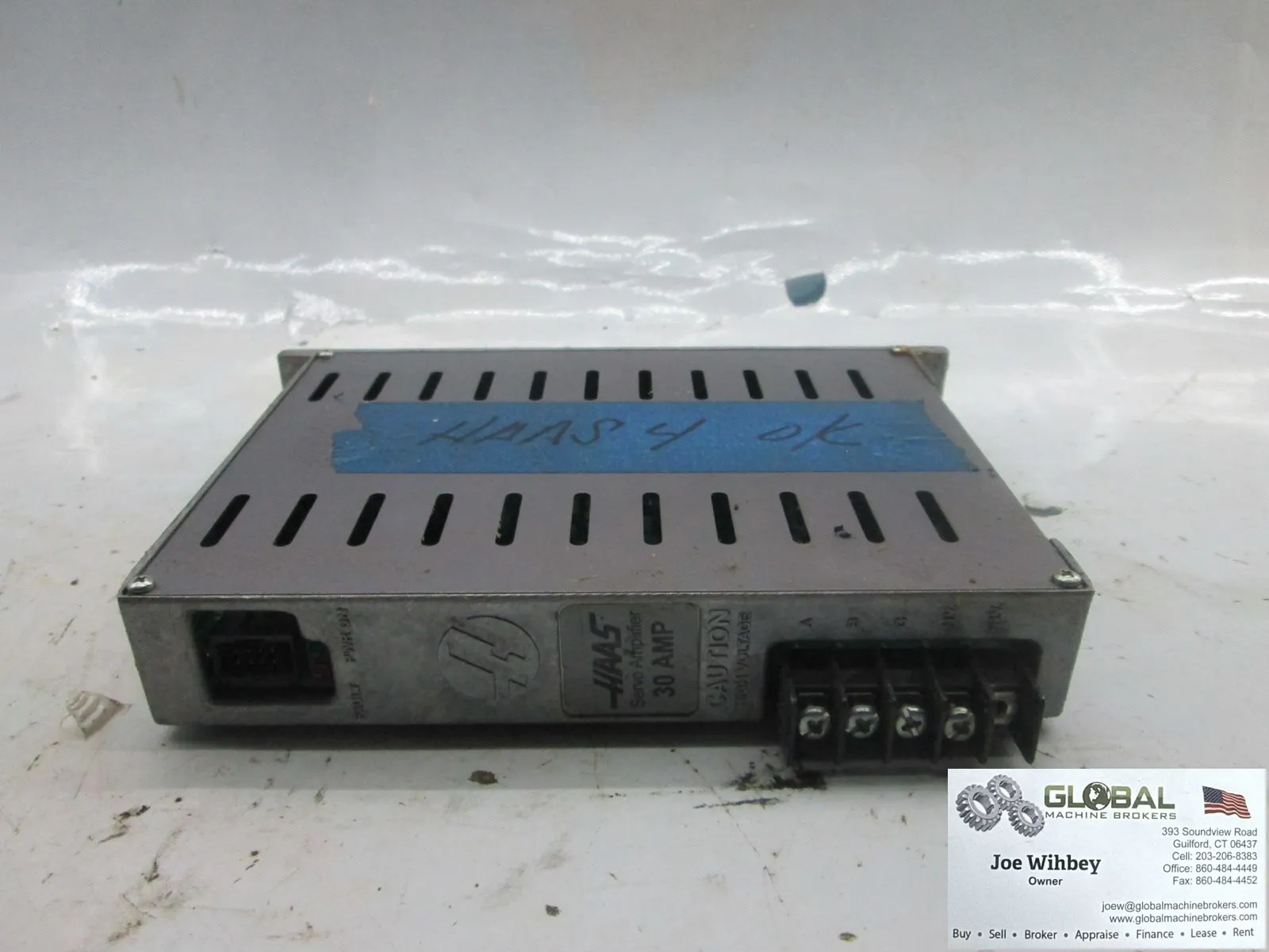 HAAS 32-5550J 30A Smart AMP ASSY REV B Servo Amplifier