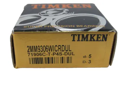 NEW SET TIMKEN 2MM9306WICRDUL BEARINGS