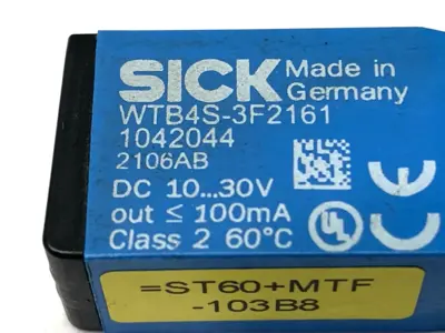 Used SICK Photoelectric Proximity Sensor 10-180mm Range M8 3-Pin 1042044 Proximity Sensors Michigan US | Maverick Industrial Sales #1389196
