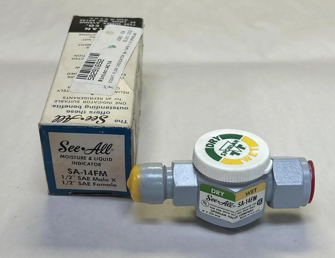 New | in-Stock SPORLAN SA-14FM Chiller & Refrigeration Parts Ohio US | Surplus Asset Holdings #1225518