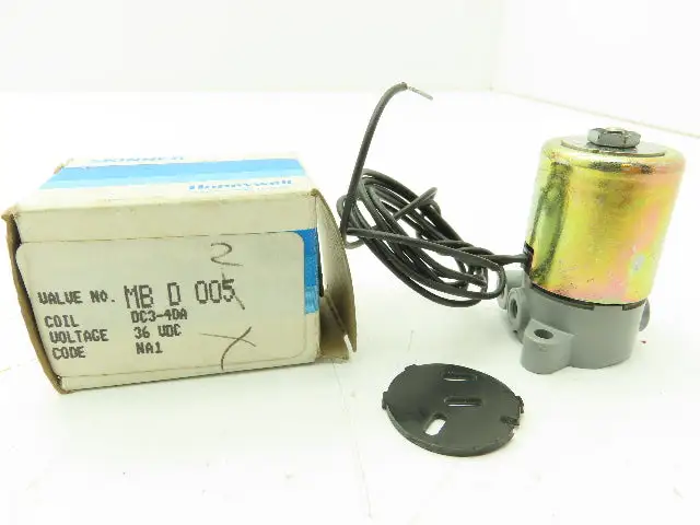Honeywell Skinner MBD005 Solenoid Valve 3-Way NC 36VDC 150 PSI
