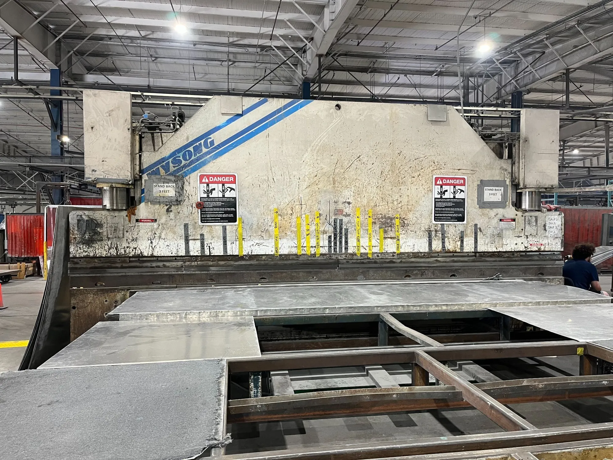 400 Ton Wysong PHP 400-240 CNC Press Brake