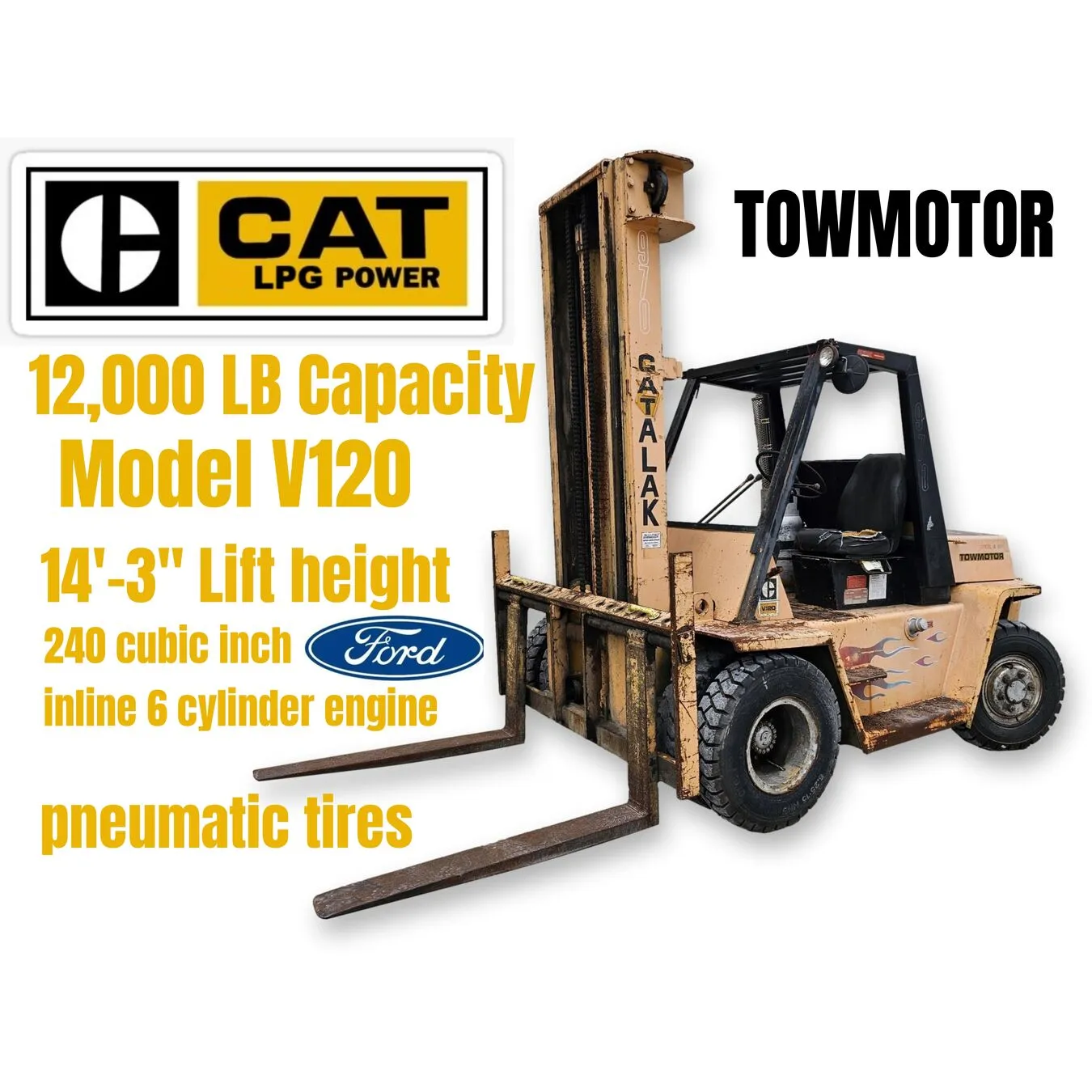 USED CATERPILLAR V120